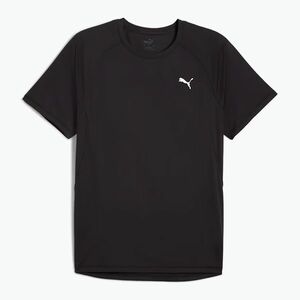 Férfi futópóló PUMA Run Velocity Tee Poly puma fekete (Run Velocity Tee Poly 526600 01) kép