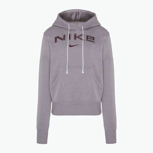 Női Nike Sportswear Phoenix Fleece pulóver HM9751 világos lila érc / bordó zúzás (Sportwear Phoenix Fleece HM9751-226) kép