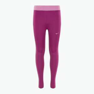 Nike Pro Dri-FIT Trainig gyermek edző leggings forró fukszia / fekete / rózsaszín túloldalon (Pro Dri-FIT Trainig HF4674-518) kép