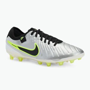 Nike Legend 10 Pro Ag-Pro férfi futballcipő metál ezüst/ volt/ fekete (Legend 10 Pro Ag-Pro DV4334-001) kép
