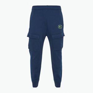 Férfi Nike Air Fleece Cargo nadrág éjfekete tengerészkék/ volt színben (Air Fleece Cargo HM0180-410) kép