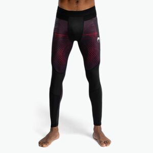 Férfi Venum G-Fit Air Spats mélyfekete/tűzpiros edző leggings (G-Fit Air Spats 05010-100) kép