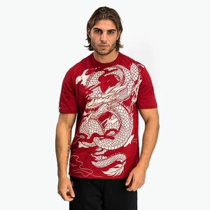 Venum Dragon's Flight Férfi póló cseresznyepiros/krém fehér (Dragon’S Flight Men’S T-Shirt VENUM-05205-425) kép