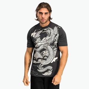 Venum Dragon's Flight férfi póló szénszürke/krém fehér (Dragon’S Flight Men’S T-Shirt VENUM-05205-614) kép