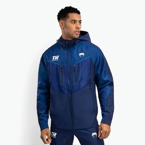 Venum X Top Rank Original férfi teljes cipzáras kapucnis pulóver sötétkék (X Top Rank Original Men'S Full Zip Hoodie VENUM-05304-004) kép