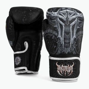 Venum Gladiator 5.0 bokszkesztyű fekete/ezüst (Gladiator 5.0 Boxing Gloves VENUM-05314-109) kép