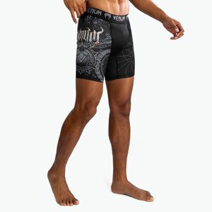 Venum Gladiator 5.0 Férfi Vale Tudo edzőnadrág fekete/ezüst (Gladiator 5.0 Men'S Vale Tudo Shorts VENUM-05318-109) kép