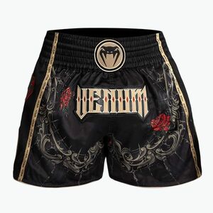 Férfi Venum Santa Muerte 5.0 Muay Thai edzőnadrág mélyfekete/arany (Santa Muerte 5.0 Muay Thai Shorts VENUM-05331-603) kép