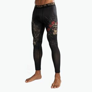 Venum Santa Muerte 5.0 Férfi Spats mélyfekete/arany edző leggings (Santa Muerte 5.0 Men’s Spats VENUM-05334-603) kép