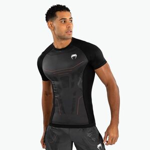 Férfi Venum Technical 3.0 rövid ujjú Rashguard grafit (Technical 3.0 Short Sleeve Rashguard VENUM-05360-052) kép