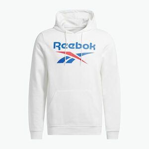 Férfi Reebok Reebok Identity Big Logo Fleece Hoodie fehér (Identity Big Logo Fleece Hoodie 100050293) kép