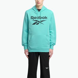 Férfi Reebok Identity Big Logo Fleece kapucnis pulóver ai aqua (Identity Big Logo Fleece Hoodie 100216164) kép
