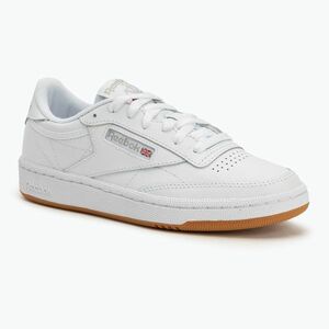Női cipő Reebok Club C 85 fehér/világosszürke/rágógumi (Club C 85 100000016) kép