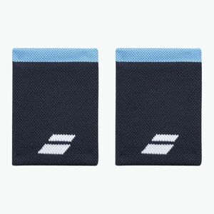 Babolat Logo Jumbo csuklópánt 2 db drive heritage kék (Logo Jumbo Wristband 5UA1262) kép