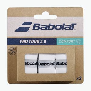 Babolat Pro Tour 2.0 teniszütő csomagolópapír 3 db fehér (Pro Tour 2.0 653053) kép
