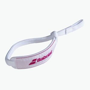 Babolat csuklószíj Padel fehér/ rózsaszín (Wrist Strap Padel 710031) kép