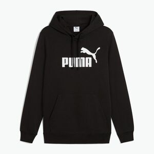 Férfi PUMA ESS No. 1 logós kapucnis pulóver TR puma black (ESS No. 1 Logo Hoodie TR 682572 01) kép
