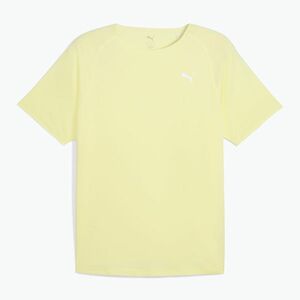 Férfi futópóló PUMA Run Cloudspun Tee arany hold (Run Cloudspun Tee 526629 35) kép