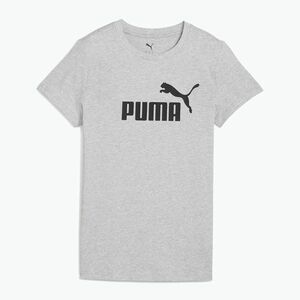 Női PUMA ESS No. 1 logós női póló Világosszürke pehelyszürke (ESS No. 1 Logo Tee 682370 04) kép