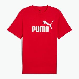 Férfi PUMA ESS No. 1 logós póló minden idők piros színére (ESS No. 1 Logo Tee 682532 11) kép
