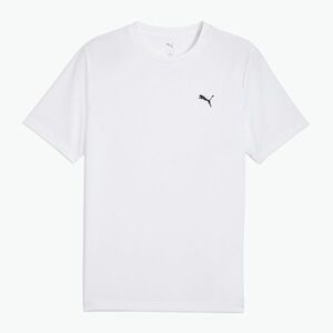 Férfi PUMA ESS Small Logo Poly Tee puma fehér (ESS Small Logo Poly Tee 682542 02) kép