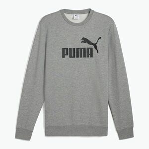 Férfi pulóver PUMA ESS No. 1 Logo Crew TR közepes szürke szürke szőrzet (ESS No. 1 Logo Crew TR 682560 03) kép