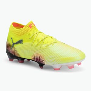 Férfi futballcipő PUMA Future 8 Ultimate FG sárga riasztás/puma fekete/napsütötte (Future 8 Ultimate FG 108138 03) kép