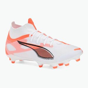 Férfi futballcipő PUMA Ultra 5 Match+ FG/AG puma fehér/puma fekete/izzó piros (Ultra 5 Match+ FG/AG 108162 01) kép