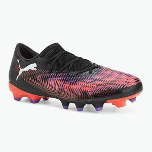 Férfi futballcipő PUMA Future 8 Match Low FG/AG puma fekete/ puma fehér/ izzó vörös (Future 8 Match Low FG/AG 108372 01) kép