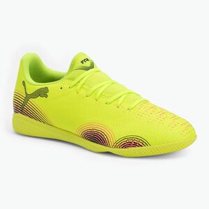 Férfi futballcipő PUMA Future 8 Play It sárga riasztás/ puma fekete/ sun struck (Future 8 Play It 108379 03) kép