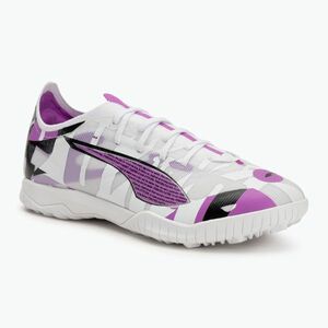 PUMA Ultra 5 Match Forever TT férfi futballcipő puma fehér/tiszta magenta/tollszürke/puma fekete (Ultra 5 Match Forever TT 108448 01) kép