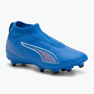 PUMA Ultra 6 Match+ LL FG/AG Jr gyermek focicipő ultra kék/puma fehér/izzó piros (Ultra 6 Match+ LL FG/AG Jr 108526 01) kép