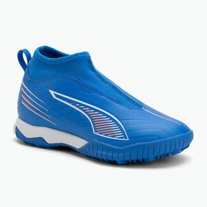 PUMA Ultra 6 Match+ LL TT TT + Mid Jr gyermek labdarúgócipő ultra kék/puma fehér/izzó piros (Ultra 6 Match+ LL TT + Mid Jr 108529 01) kép