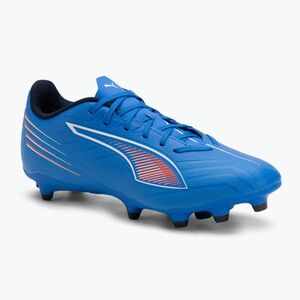 Férfi futballcipő PUMA Ultra 6 Play FG/AG ultra kék/puma fehér/izzó piros (Ultra 6 Play FG/AG 108532 01) kép