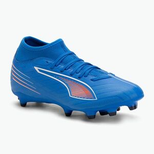 Férfi futballcipő PUMA Ultra 6 Play+ FG/AG ultra kék/puma fehér/izzó piros (Ultra 6 Play+ FG/AG 108548 01) kép