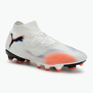 Férfi futballcipő PUMA Future 8 Pro FG/AG puma fehér/puma fekete/izzó vörös (Future 8 Pro FG/AG 108588 01) kép