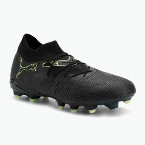 PUMA Future 8 Match FG/AG férfi futballcipő puma fekete/fizzy light/green terrain (Future 8 Match 108593 02) kép