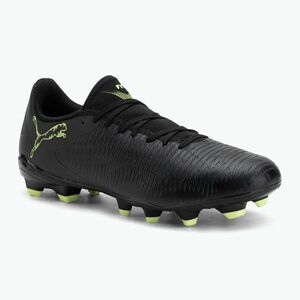 Férfi futballcipő PUMA Future 8 Play FG/AG puma fekete/fizzy light/zöld terepjáró (Future 8 Play FG/AG 108602 02) kép