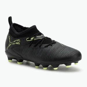 PUMA Future 8 Match FG/AG Jr gyermek futballcipő puma fekete/fizzy light/zöld terep (Future 8 Match 108614 02) kép