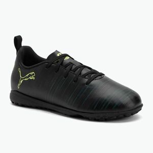 PUMA Future 8 Play TT Jr gyermek focicipő puma fekete/fizzy light/zöld terepcipő (Future 8 Play TT Jr 108626 02) kép