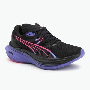 Női futócipő PUMA Deviate Nitro 3 Digitokyo puma fekete / fluro rózsaszín puma pes (Deviate Nitro 3 Digitokyo 312368 01) kép