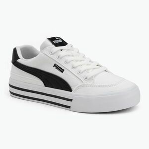 PUMA Court Classic Vulc FS cipő puma fehér/puma fekete (Court Classic Vulc FS 396353 02) kép