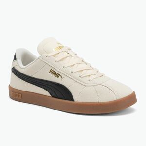 PUMA Club II alpesi hó/puma fekete/puma arany cipő (Club II 397444 07) kép