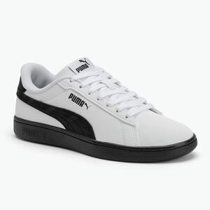 Női cipő PUMA Smash 3.0 Beágyazott puma fehér/puma fekete (Smash 3.0 Embedded 400739 01) kép