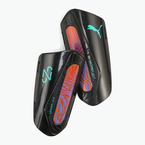 PUMA Neymar Jr Ultra Light Strap narancssárga pipacs/puma fekete gyermek sípcsontvédő (Neymar Jr Ultra Light Strap 030993 01) kép