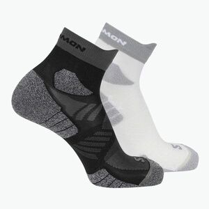 Salomon Aero bokazokni 2 pár fehér/fekete (Aero Ankle 2-Pack LC262700058) kép