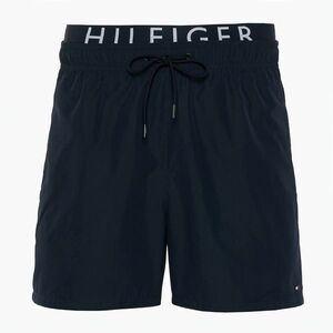 Tommy Hilfiger férfi Medium Drawstring Dwert sky sivatagi úszónadrág (Medium Drawstring Dw UM0UM03489DW5) kép