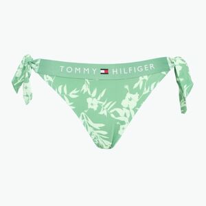 Tommy Hilfiger Cheeky Side Tie Bikini Bikini Alsó Nyomtatás virágos trópusi aop fort zöld (Cheeky Side Tie Bikini Print UW0UW053660H8) kép