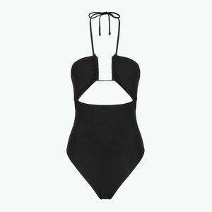 Női egyrészes fürdőruha Calvin Klein KW0KW02813 Ck Wire Plunge One Piece-RP pvh fekete (Ck Wire Plunge One Piece-RP KW0KW02813BEH) kép