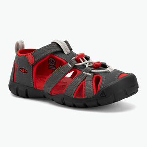KEEN Seacamp II CNX mágnes/ piros szőnyeges junior szandálok (Seacamp II CNX 1030811) kép